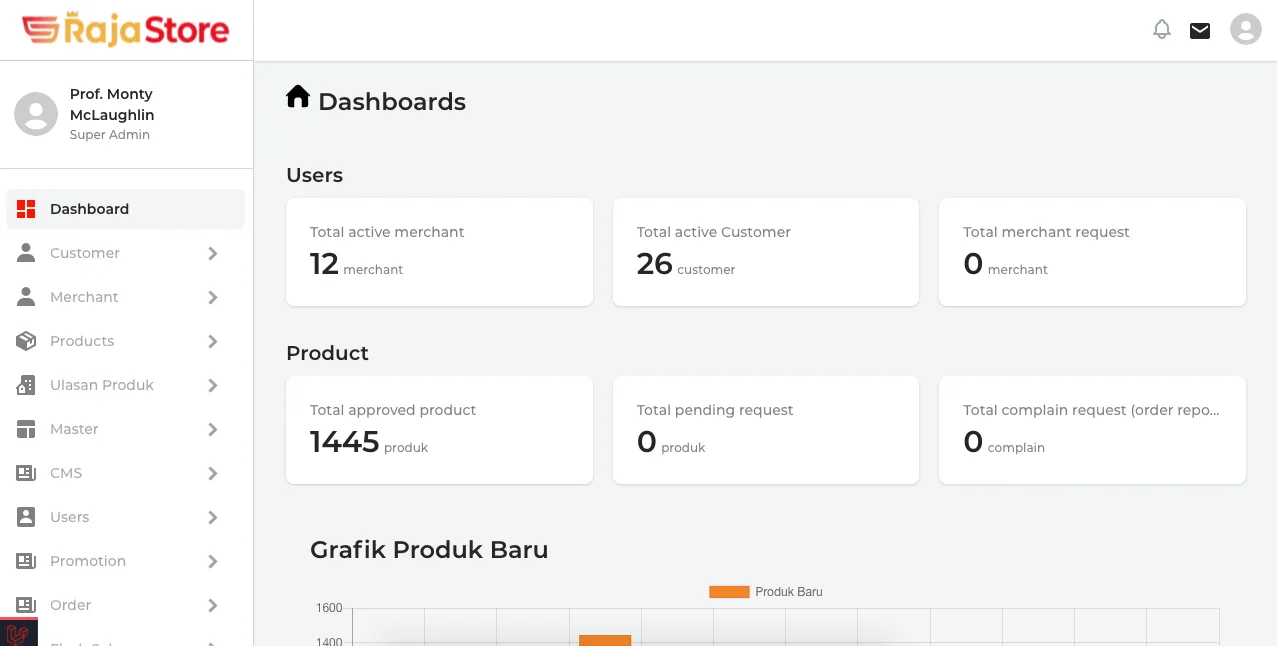 E-commerce storefront built on Laravel and Inertia