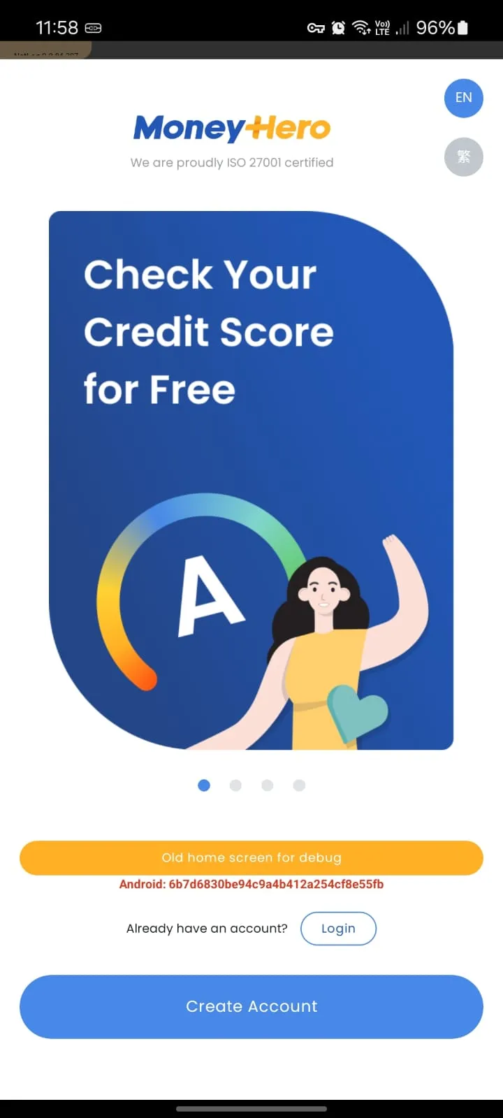 Mobile credit-score and rewards app for a Hong Kong fintech client