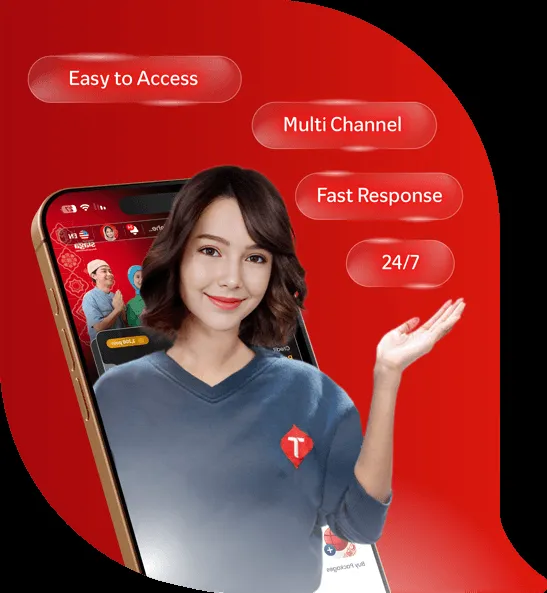 Omnichannel AI chatbot serving millions of Telkomsel customers